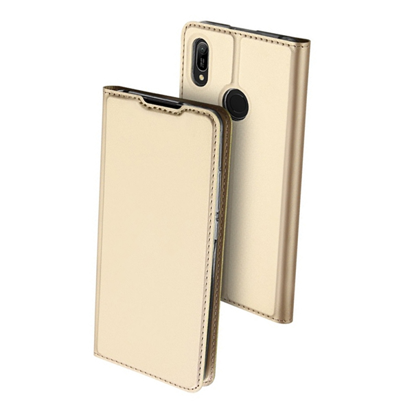 Θηκη Book DD Skin Pro Huawei Y6 2019 Χρυση