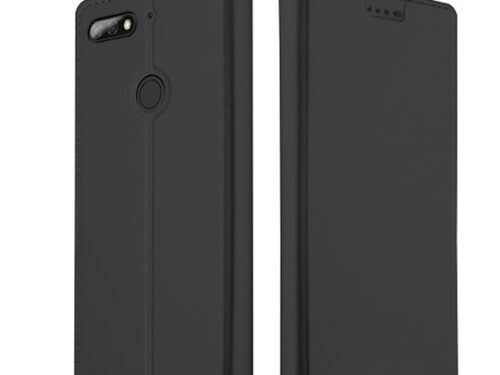 Θηκη Book DD Skin Pro Huawei Y7 2018 Prime / Y7 2018 / Honor 7C Γκρι