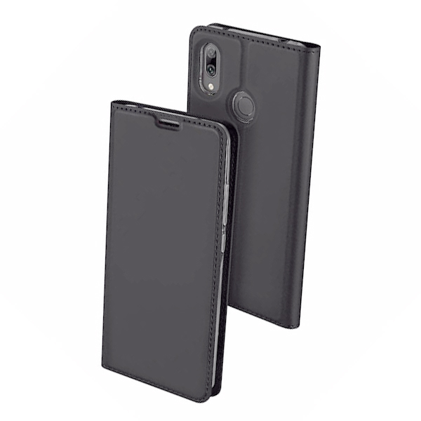 Θηκη Book DD Skin Pro Huawei Y7 2019 / Y7 2019 Prime Μαυρη