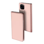 Θηκη Book DD Skin Pro Για Apple iPhone 11 Pro Max Ροζ Χρυση