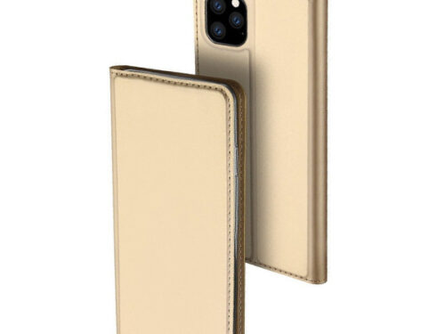 Θηκη Book DD Skin Pro Για Apple iPhone 11 Pro Max Χρυση