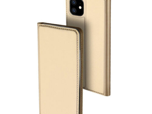 Θηκη Book DD Skin Pro Για Apple iPhone 11 Χρυση