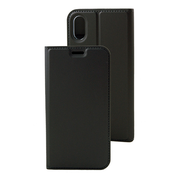 Θηκη Book DD Skin Pro Για Apple iPhone X / Xs Ανθρακί