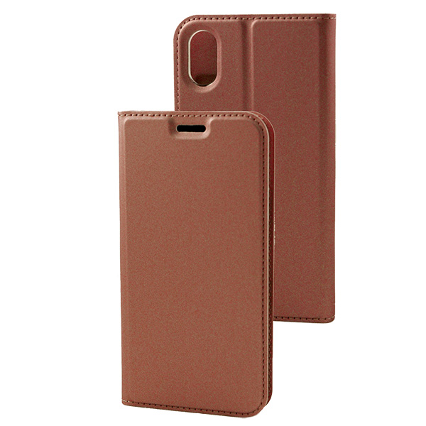 Θηκη Book DD Skin Pro Για Apple iPhone X / Xs Ροζ Χρυσό