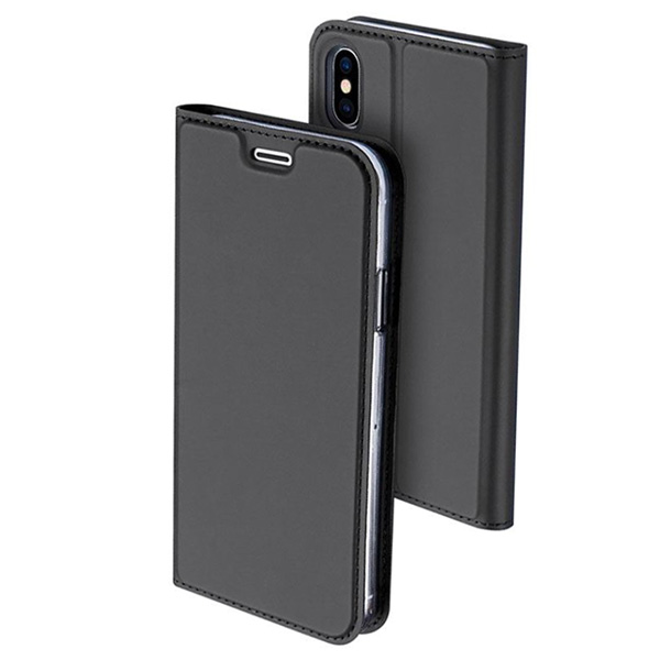 Θηκη Book DD Skin Pro Για Apple iPhone XR Ανθρακί