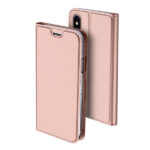 Θηκη Book DD Skin Pro Για Apple iPhone XR Ροζ Χρυσο