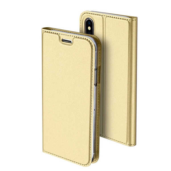 Θηκη Book DD Skin Pro Για Apple iPhone XR Χρυσο Θηκη Book DD Skin Pro Για Apple iPhone XR Χρυσο