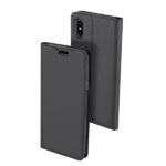 Θηκη Book DD Skin Pro Για Apple iPhone XS Max Ανθρακί