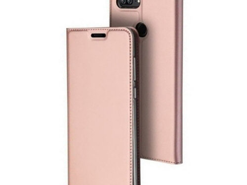 Θηκη Book DD Skin Pro Για Huawei Honor 10 Lite Ροζ Χρυσο