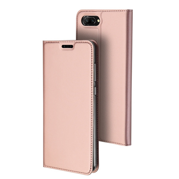 Θηκη Book DD Skin Pro Για Huawei Honor 10 Ροζ Χρυση
