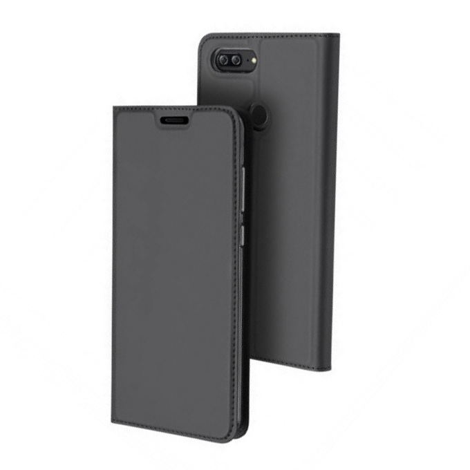 Θηκη Book DD Skin Pro Για Huawei Honor 9 Lite Ανθρακι