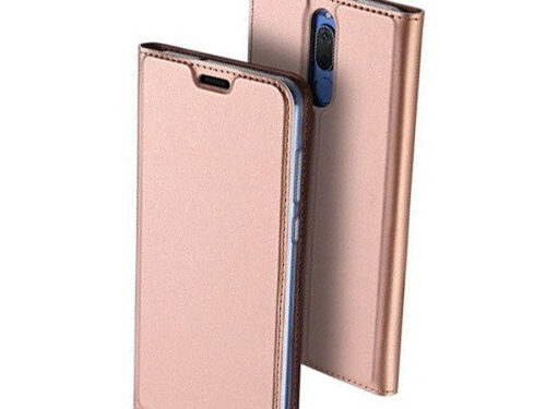 Θηκη Book DD Skin Pro Για Huawei Mate 10 Lite Ροζ Χρυση