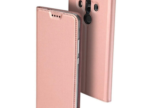 Θηκη Book DD Skin Pro Για Huawei Mate 10 Pro Ροζ Χρυση