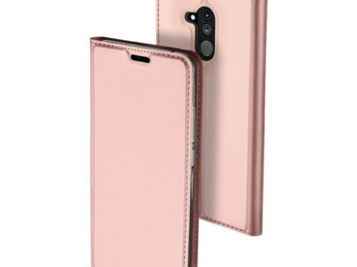 Θηκη Book DD Skin Pro Για Huawei Mate 20 Lite Ροζ - Χρυσό