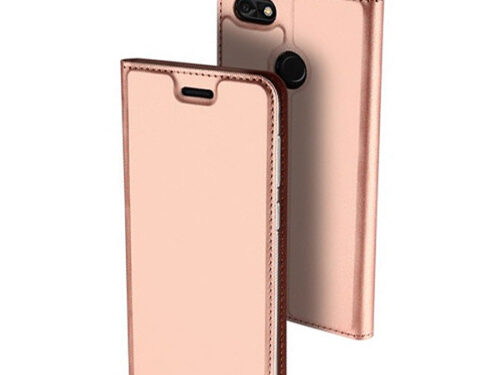 Θηκη Book DD Skin Pro Για Huawei P9 Lite Mini Ροζ Χρυσό