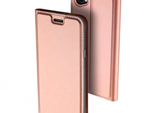 Θηκη Book DD Skin Pro Για LG Q6 Ροζ Χρυση