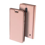 Θηκη Book DD Skin Pro Για Nokia 2 Ροζ Χρυση