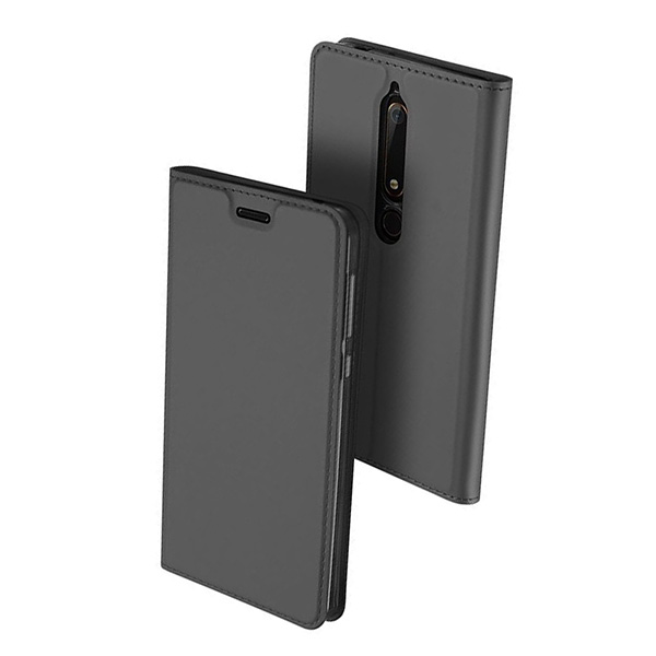 Θηκη Book DD Skin Pro Για Nokia 6.1 Ανθρακί Θηκη Book DD Skin Pro Για Nokia 6.1 Ανθρακί