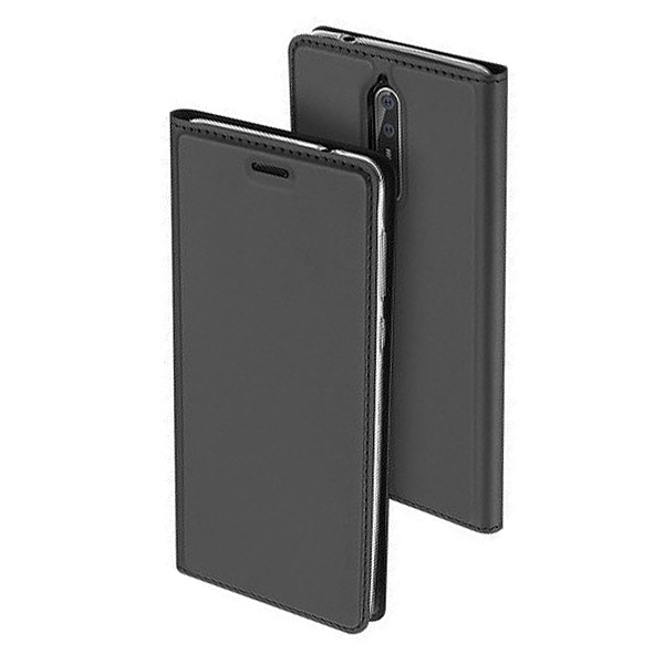 Θηκη Book DD Skin Pro Για Nokia 8 Ανθρακί