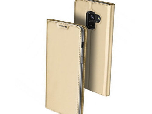 Θηκη Book DD Skin Pro Για Samsung A530 Galaxy A8 2018 Χρυσο