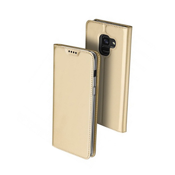 Θηκη Book DD Skin Pro Για Samsung A530 Galaxy A8 2018 Χρυσο Θηκη Book DD Skin Pro Για Samsung A530 Galaxy A8 2018 Χρυσο