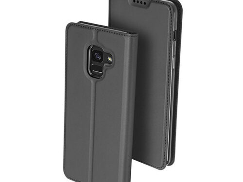 Θηκη Book DD Skin Pro Για Samsung A600 Galaxy A6 2018 Ανθρακί