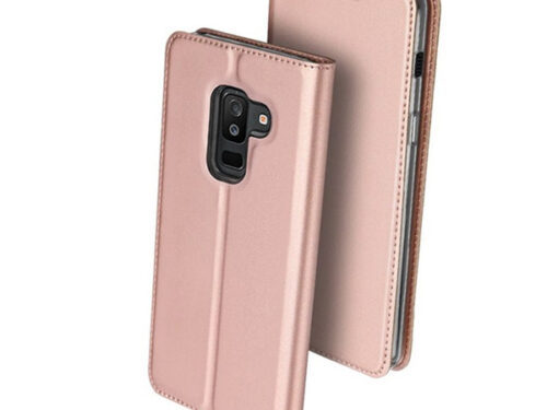 Θηκη Book DD Skin Pro Για Samsung A605 Galaxy A6+ 2018 Ροζ Χρυσο
