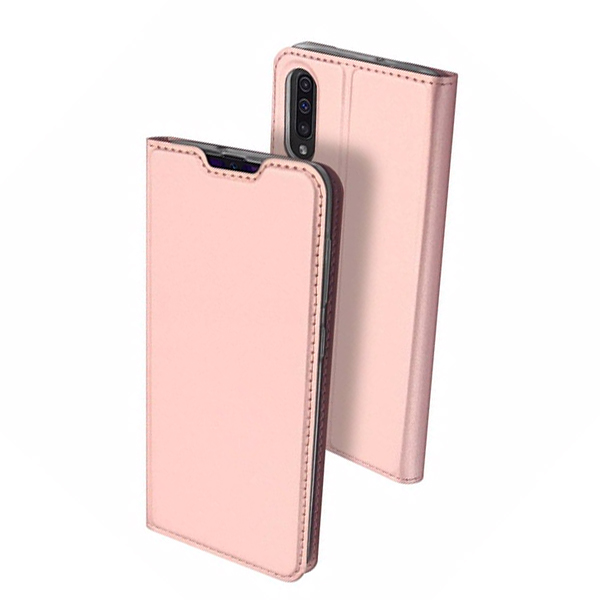 Θηκη Book DD Skin Pro Για Samsung Galaxy A50 Ροζ Χρυση