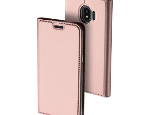 Θηκη Book DD Skin Pro Για Samsung Galaxy J2 2018 Ροζ Χρυση