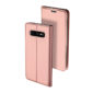 Θηκη Book DD Skin Pro Για Samsung Galaxy S10+ Ροζ Χρυσο