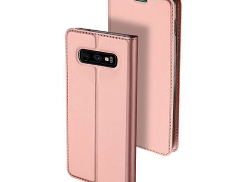 Θηκη Book DD Skin Pro Για Samsung Galaxy S10e Ροζ Χρυσο