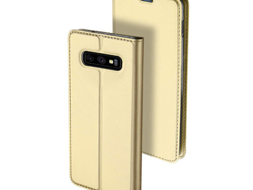 Θηκη Book DD Skin Pro Για Samsung Galaxy S10e Χρυσο