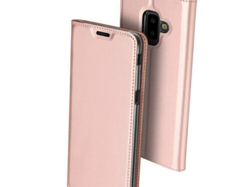 Θηκη Book DD Skin Pro Για Samsung J610 Galaxy J6+ 2018 Ροζ - Χρυ
