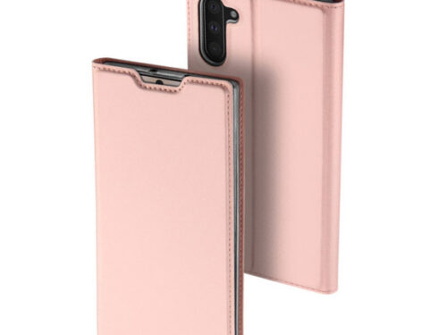 Θηκη Book DD Skin Pro Για Samsung N970 Galaxy Note 10+ Ροζ Χρυση