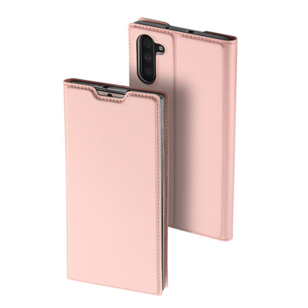 Θηκη Book DD Skin Pro Για Samsung N970 Galaxy Note 10+ Ροζ Χρυση