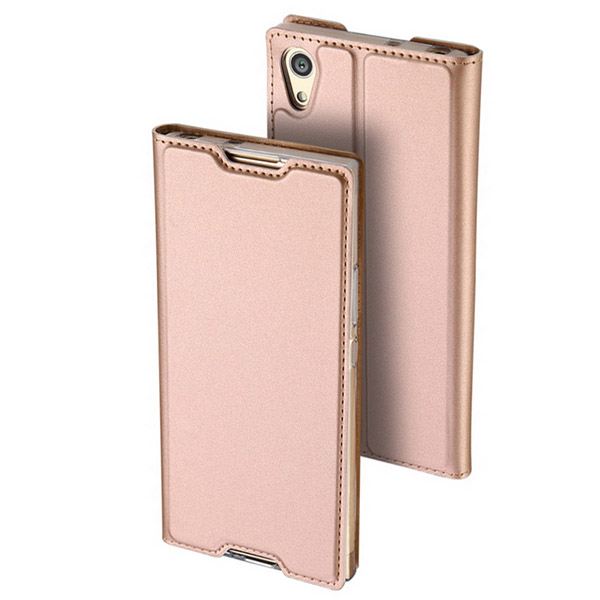 Θηκη Book DD Skin Pro Για Sony Xperia L1 Ροζ Χρυσο Θηκη Book DD Skin Pro Για Sony Xperia L1 Ροζ Χρυσο