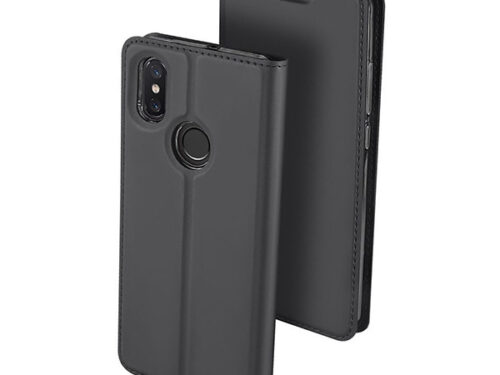 Θηκη Book DD Skin Pro Για Xiaomi Mi 8 Ανθρακι