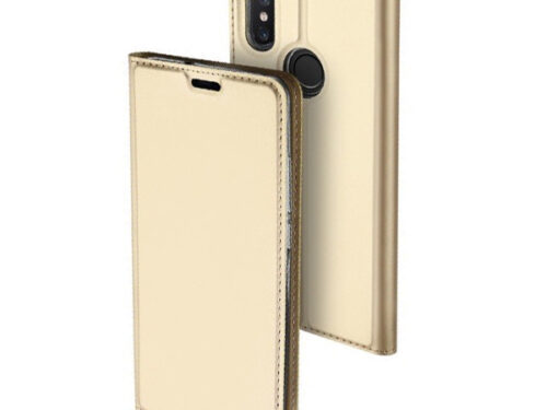 Θηκη Book DD Skin Pro Για Xiaomi Mi 8 Χρυσο
