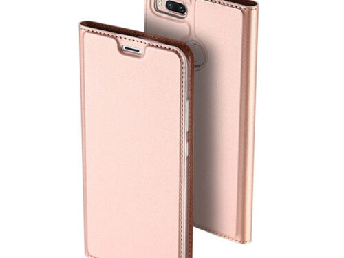 Θηκη Book DD Skin Pro Για Xiaomi Mi A1 Ροζ Χρυσο