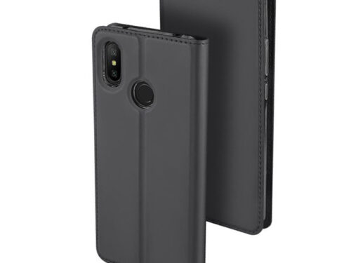 Θηκη Book DD Skin Pro Για Xiaomi Mi A2 Lite / Redmi 6P Ανθρακι