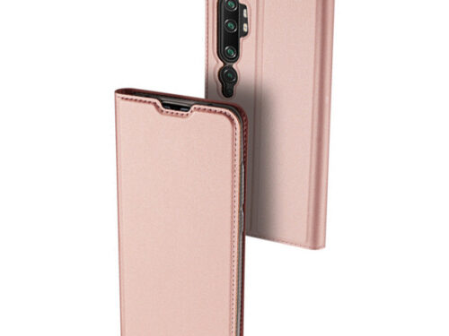 Θηκη Book DD Skin Pro Για Xiaomi Mi Note 10 Ροζ Χρυσο