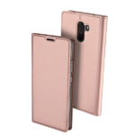 Θηκη Book DD Skin Pro Για Xiaomi Pocophone F1 Ροζ Χρυσο