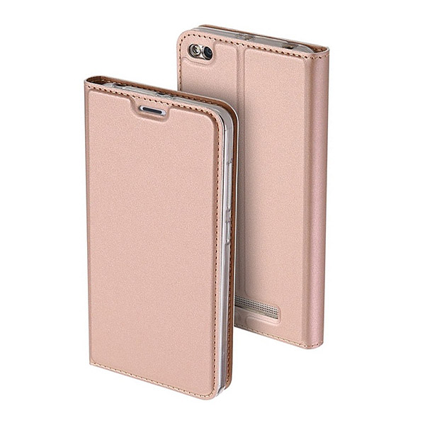 Θηκη Book DD Skin Pro Για Xiaomi Redmi 4A Ροζ Χρυσο