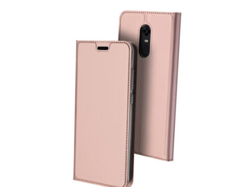 Θηκη Book DD Skin Pro Για Xiaomi Redmi 5+ Ροζ Χρυσο