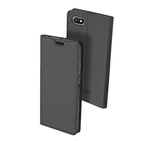 Θηκη Book DD Skin Pro Για Xiaomi Redmi 6A Ανθρακι