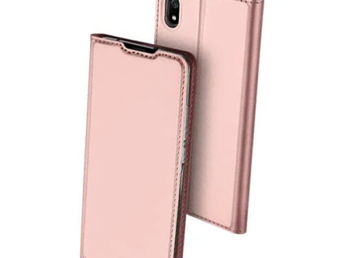 Θηκη Book DD Skin Pro Για Xiaomi Redmi 7A Ροζ Χρυση