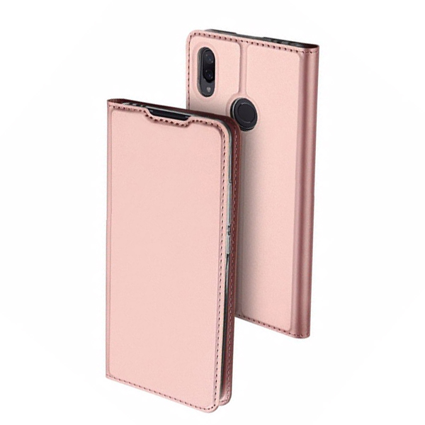 Θηκη Book DD Skin Pro Για Xiaomi Redmi Note 7 / Note 7 Pro Ροζ Χρυση Θηκη Book DD Skin Pro Για Xiaomi Redmi Note 7 / Note 7 Pro Ροζ Χρυση