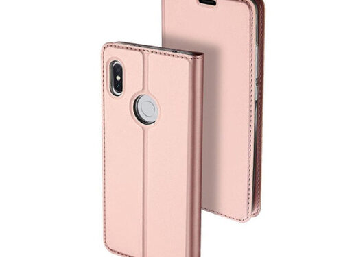 Θηκη Book DD Skin Pro Για Xiaomi Redmi S2 Ροζ Χρυσo