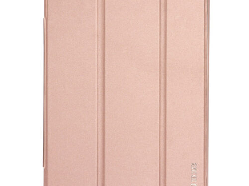 Θηκη Book Tablet DD Skin Pro Για Apple Ipad 9.7 2017 / 2018 / Air / Air 2 Ροζ Χρυση