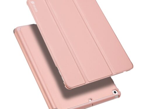 Θηκη Book Tablet DD Skin Pro Για Apple Ipad 9.7 2018 Ροζ-Χρυση με Θήκη Για Το Apple Pencil